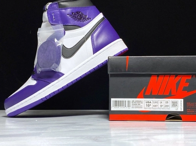 Bmlin Air High 555088-500 OG 1 Court Purple Jordan 0806